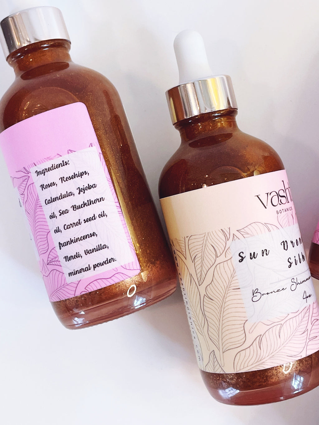 Sun Drenched Silk Bronze Shimmer Body Oil