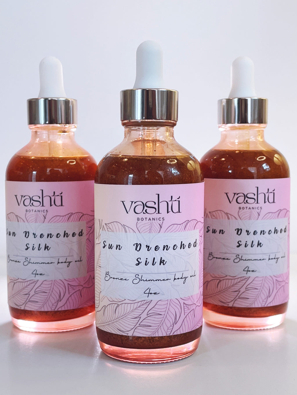 Sun Drenched Silk Bronze Shimmer Body Oil