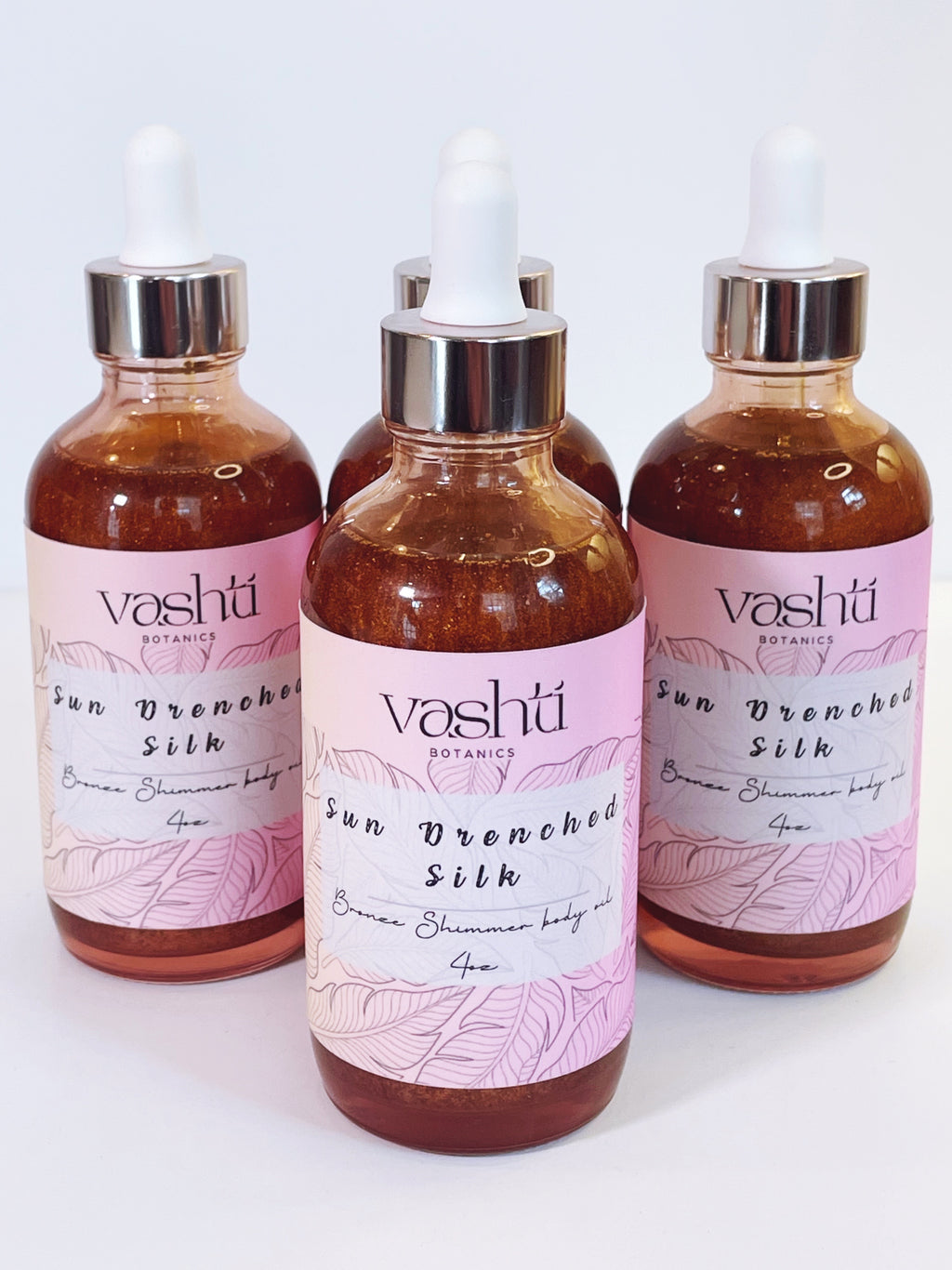 Sun Drenched Silk Bronze Shimmer Body Oil