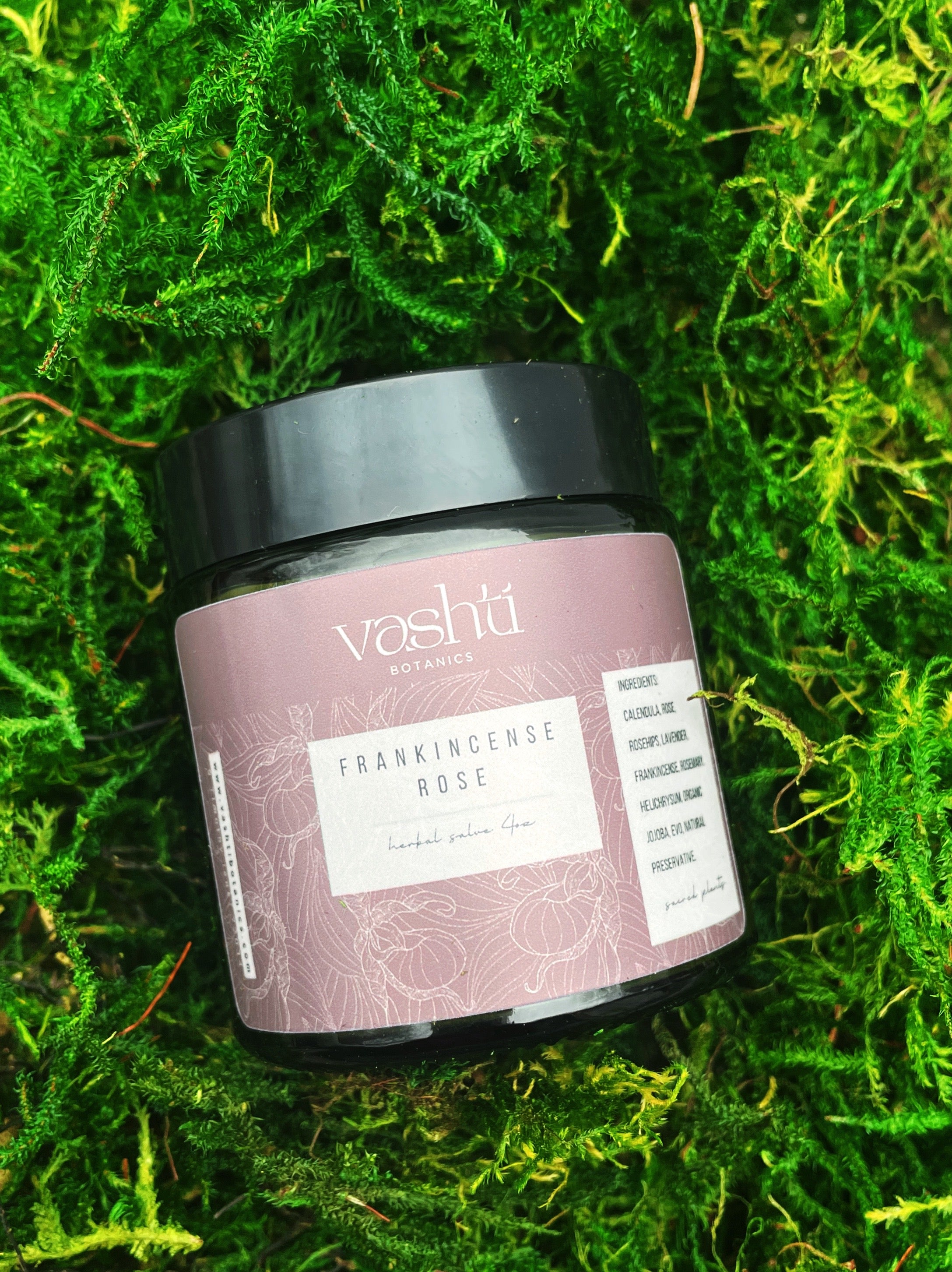 Frankincense Rose Herbal Salve